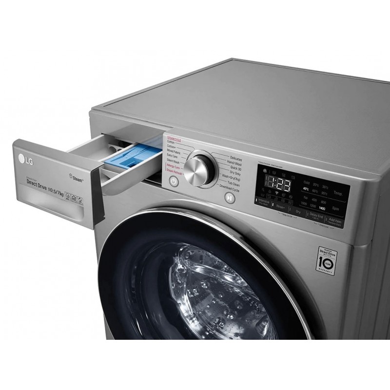 LG Lave-linge et Sèche-linge 10.5 KG / 7KG F4V5RGP2T