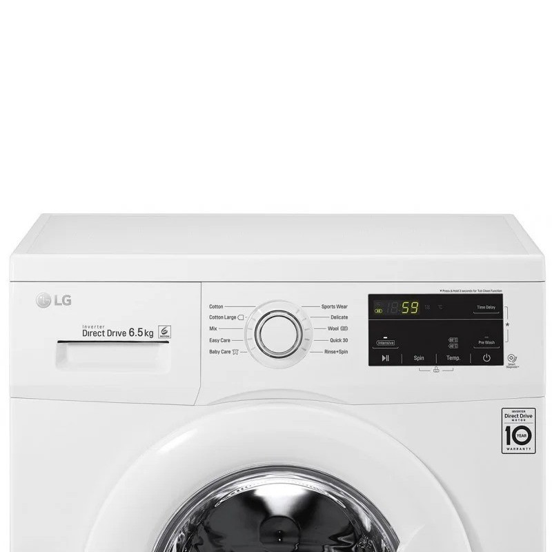 LG FH2J3WDNPO Lave-linge 6 kg | Machine à chargement frontal | Inverter Direct Drive