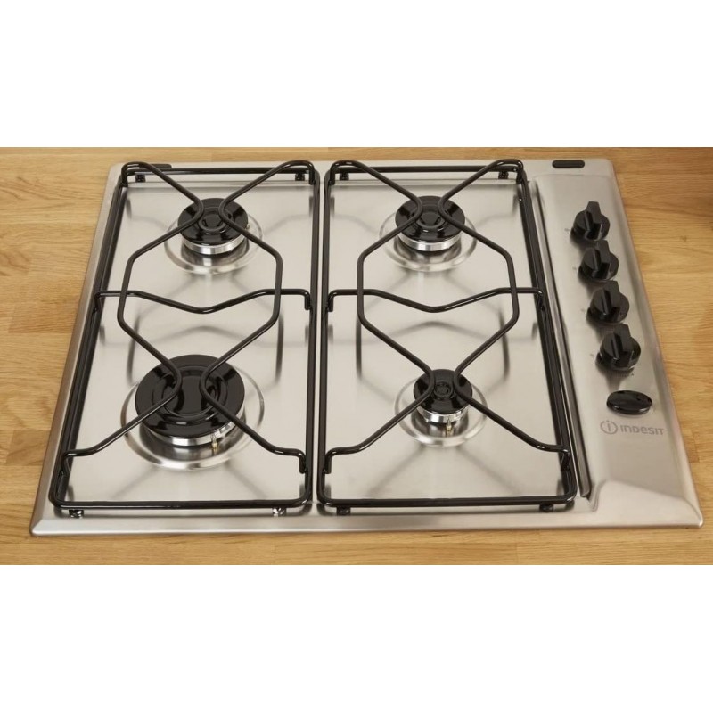 Indesit IFV220BL four encastrable électrique + plaque à gaz