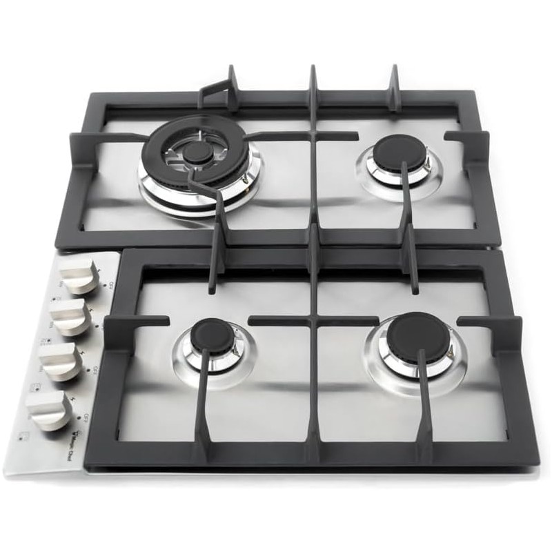 Magic chef MCSCTG24S Plaque encastrable | 4feux à gaz inox