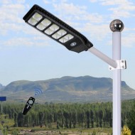 UKC Lampadaire Solaire SLM 1200W avec support