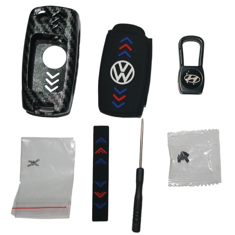 Volkswagen coque de protection pour clé de voiture en silicone