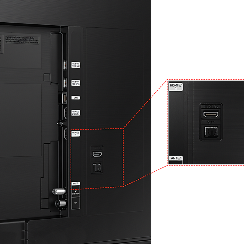 Samsung 55Q60 Téléviseur QLED 55" Smart 4K UHD TV, Hub SmartThings, 2024