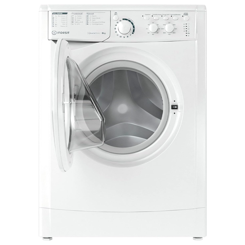 Indesit EWC81284 WITN Lave-linge | Option : départ différé | Capacité de lavage 8 Kg | Classe énergétique A+++