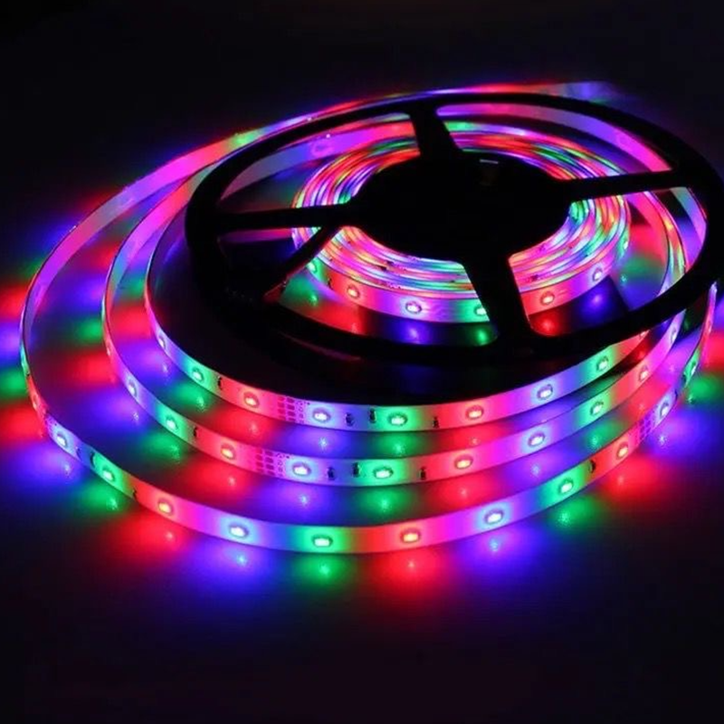 LED Bande de Lumière Collante étanche colorée | Télécommande, 5 mètres