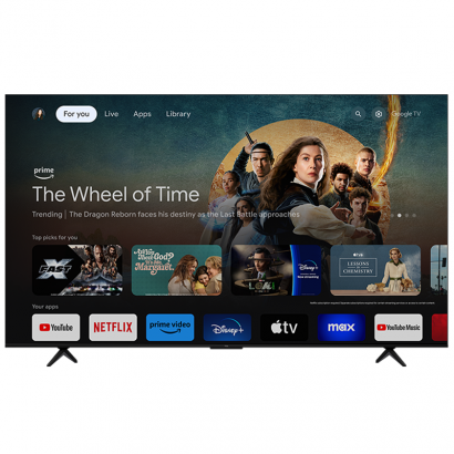 TCL Téléviseur intelligent LED 85" CLASSE S 4K UHD HDR avec GOOGLE TV – P745