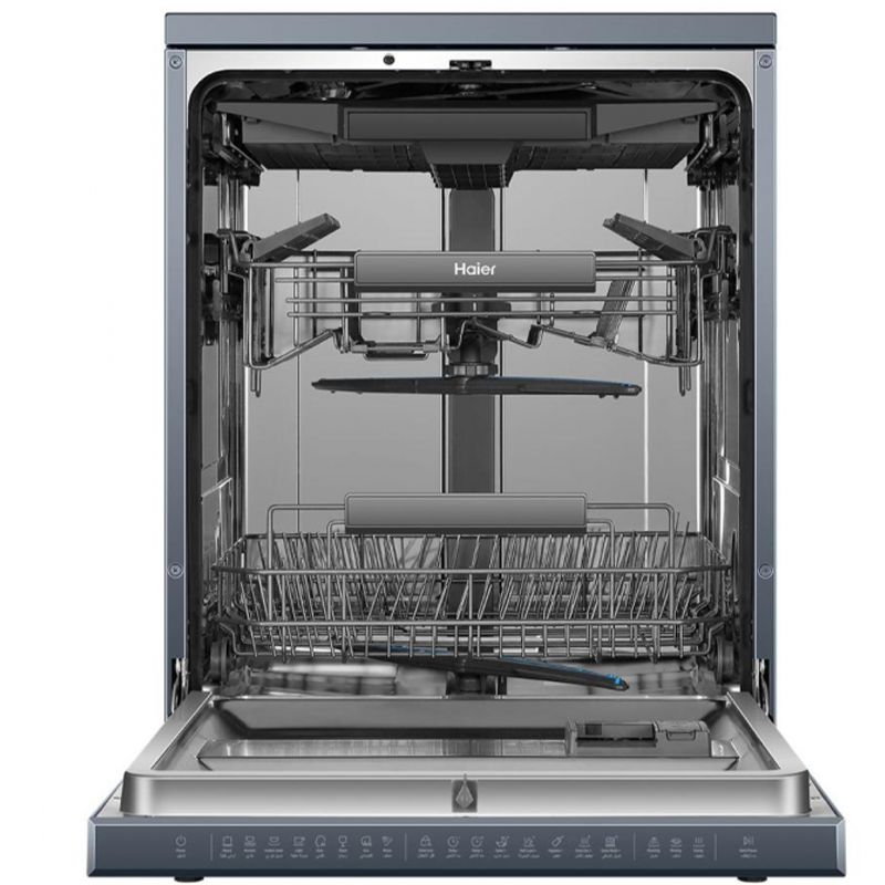 Haier HBWE15-366SS1QA Lave-vaisselle, 48dB, 15 couverts, classe énergétique A++