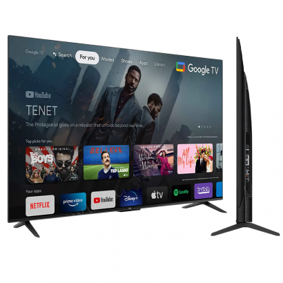 TCL75V6C/75P755 Téléviseur LED 4K Ultra HD smart Androïd | Taille 75" | Google TV, Wifi