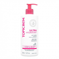 Topicrem lait corps ultra hydratant | Peaux sensibles 500 ml