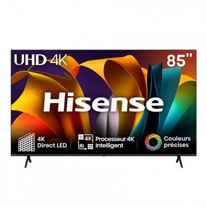 Hisense 85A6N Téléviseur smart vidaa UHD 4K | Série A6N | Dolby vision |  85″