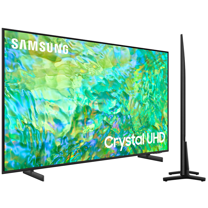 Samsung DU8000 Téléviseur Smart Android 65" 75", Crystal UHD 4K HDR, Wifi, Bluetooth