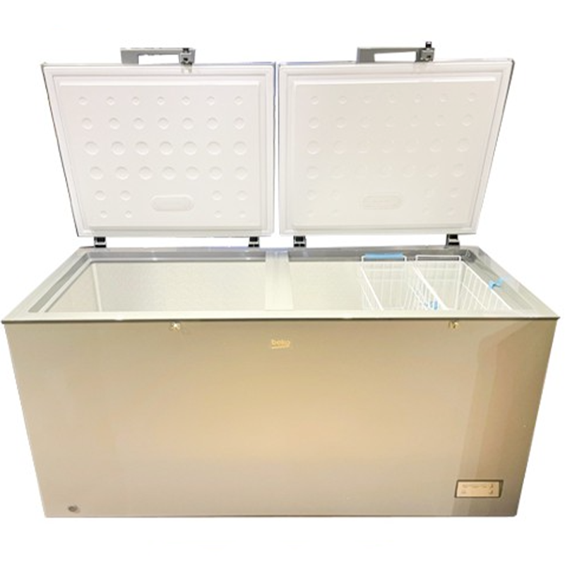 Beko CF508SR24 Congélateur Horizontal  2 Battant Gris | 700L