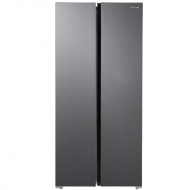 Hisense RC55WS4SA Réfrigérateur side by side, 2 portes, 428 litres, Inverter, inox