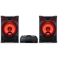 LG CK99 XBOOM Chaîne Hi-Fi 5000W avec créateur karaoké, Doté d'une basse de compression et d’un caisson de basse X-Shiny