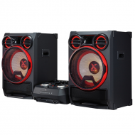 LG CK99 XBOOM Chaîne Hi-Fi 5000W avec créateur karaoké, Doté d'une basse de compression et d’un caisson de basse X-Shiny