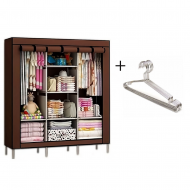 Armoire de rangement pliable en tissu avec Cintres offerts