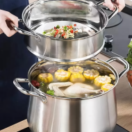 Couscoussier en acier inoxydable, 26 cm | helloprice.sn