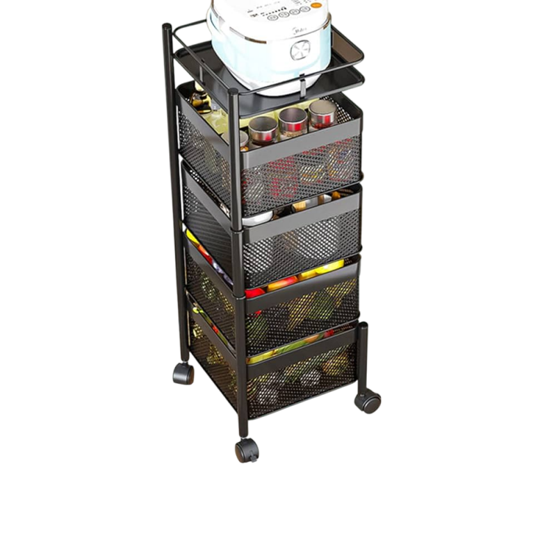 Chariot de rangement avec roulettes | helloprice.sn