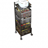 Chariot de rangement avec roulettes | helloprice.sn