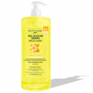 Byphasse gel douche dermo micellaire, Fleur de tiaré, 1L