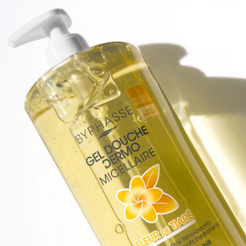 Byphasse gel douche dermo micellaire, 1L - Helloprice