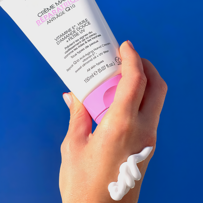 Byphasse crème mains réparatrice, Anti-âge Q10,  150ml