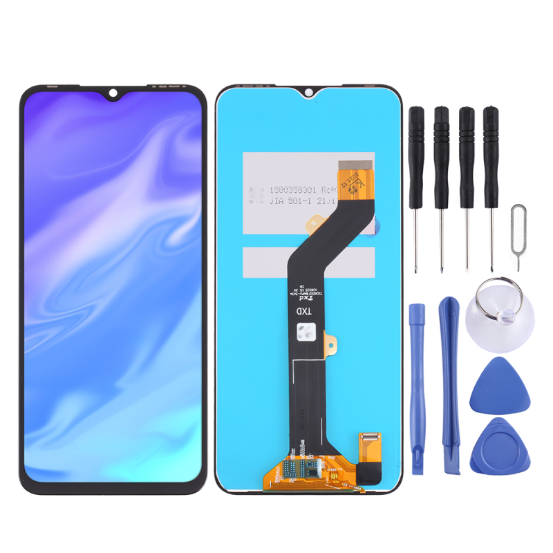 Écran Complet de Rechange (LCD + Tactile) Compatible Tecno Spark 7 / Infinix Hot 10i / Smart 5 Pro
