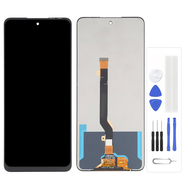 Écran de rechange LCD compatible TECNO & Itel – Modèles A60, A70, S16, A58, Spark 4, Pop 8, Camon
