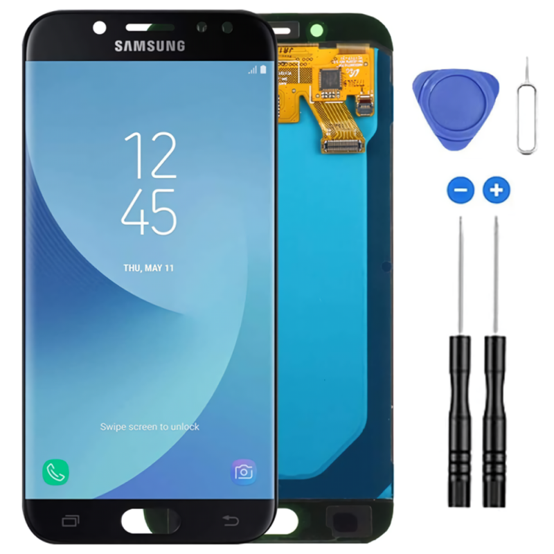 Samsung Galaxy J7 Écran LCD tactile de rechange en verre avec kit de montage