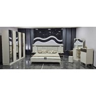 Piazza chambre a couche 6 battant, 4pièces, Gris marron