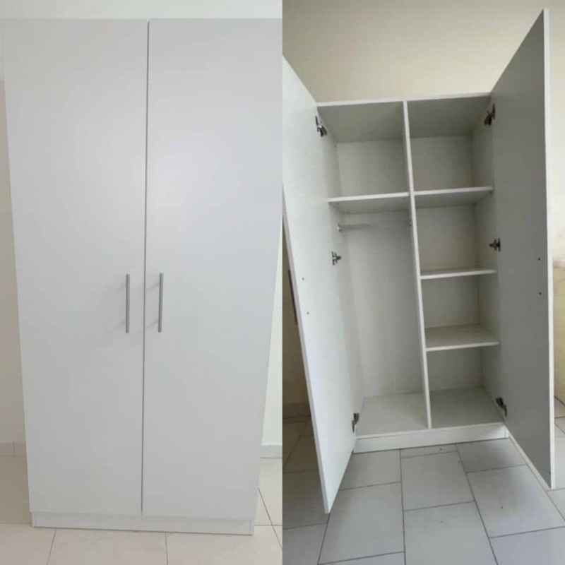 Armoire 2 Battants ARB002 Compacte, Pratique | helloprice.sn