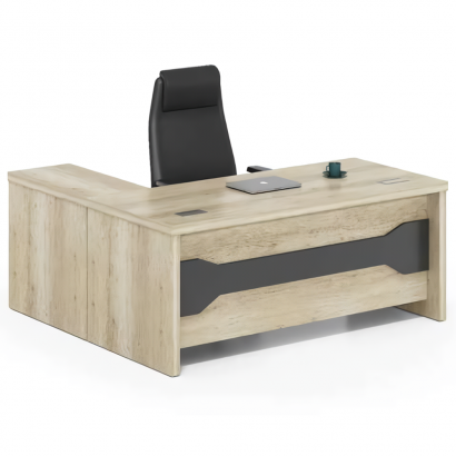 Table de bureau | Bureau d'angle direction | Design moderne