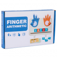 Outils mathématiques bois en forme de main — jouets éducatifs – compter, manipuler, apprendre