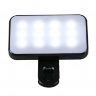 Mini Lampe LED cube avec pince – Éclairage parfait pour photos et vidéos