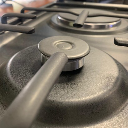 Enduro CAFS6031G Cuisinière mixte, 3 feux à gaz et 1 feu électrique