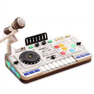 Instrument de Mix multifonctionnel Bluetooth | DJ Mixer disc player microphone, jouet créatif