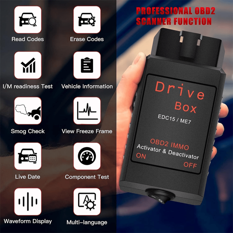 Drive Box EDC15/ME7 | antidémarrage interface OBD2