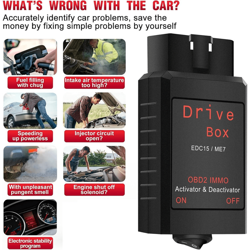 Drive Box EDC15/ME7 | antidémarrage interface OBD2
