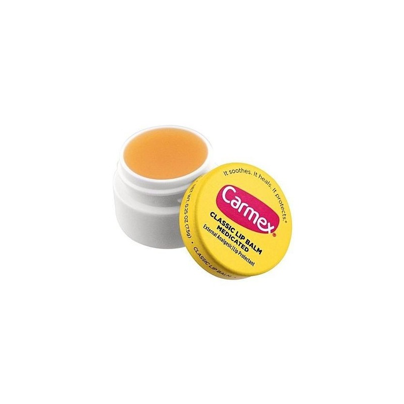Carmex Classic Lip Balm – Baume médicamenteux pour lèvres sèches et gercées