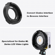 Godox ML-GB adaptateur monture godox vers bowens | accessoire d'éclairage studio, photo et vidéo
