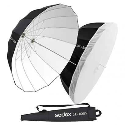 Godox parapluie réfléchissant noir et argent %separator% helloprice.sn