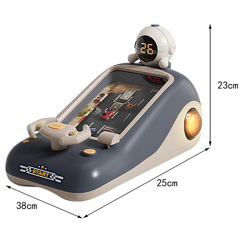 Volant interactif pour enfants, jouet polyvalent et robuste avec musique et effets sonores