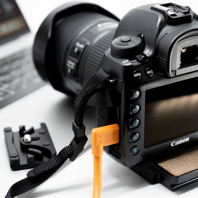 Câble caméra USB type-C vers micro-B – transfert rapide et stable, canon et nikon