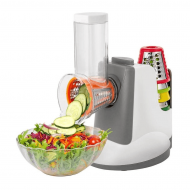 Machine à salade électrique – robot de cuisine compact – découpe, broyage, râpe coupe-légumes multifonction