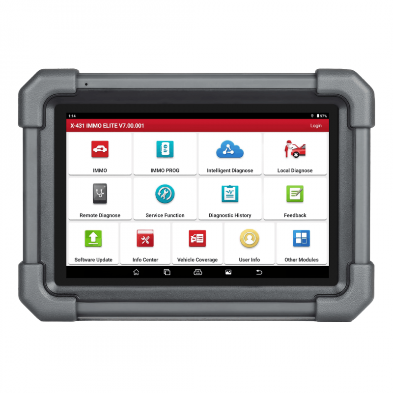 Launch X431 IMMO Elite+ X-PROG3 - Outil diagnostic automobile | programmation, antidémarrage et codage avancé
