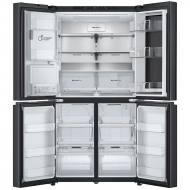 LG GC-X24FFCAB, réfrigérateur 4 portes 668L side by side instaView – machine à glaçons, ThinQ wi-fi et smart inverter