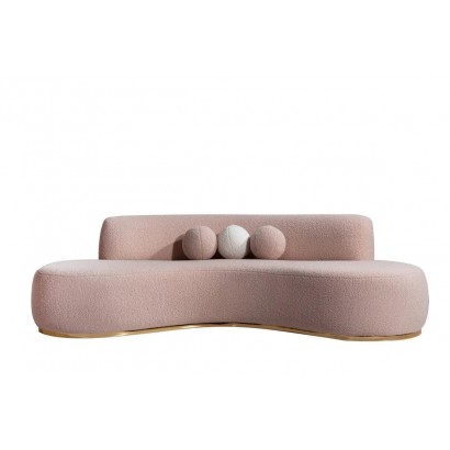 Olympia Vapore Cuarzo – Canapé 3 places - Helloprice