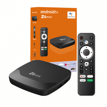 Z6mini boîtier TV  android 13, smart box 4K – décodeur smart TV 4K wifi et bluetooth, streaming 4K UHD et télécommande