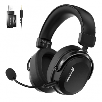 Attack Shark L30PRO casque gamer sans fil | tri-mode, son surround 7.1, design sobre et ergonomique