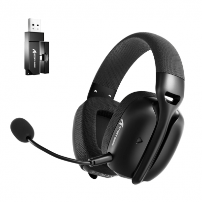 Attack Shark L80PRO casque gaming sans fil – tri-mode, ultra léger, micro détachable